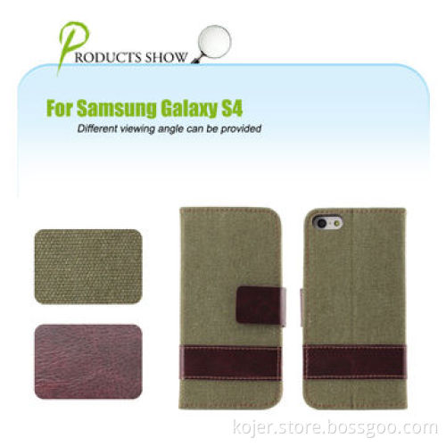 Book Style Cell Phone Case for iPhone 5s/Smartphone, Magnetic Flap on Top, OEM Orders Welcomed